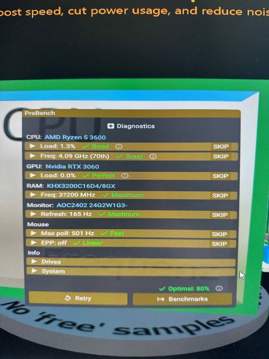 Игровой ПК gaming pc rtx3060 ryzen 5 3600
