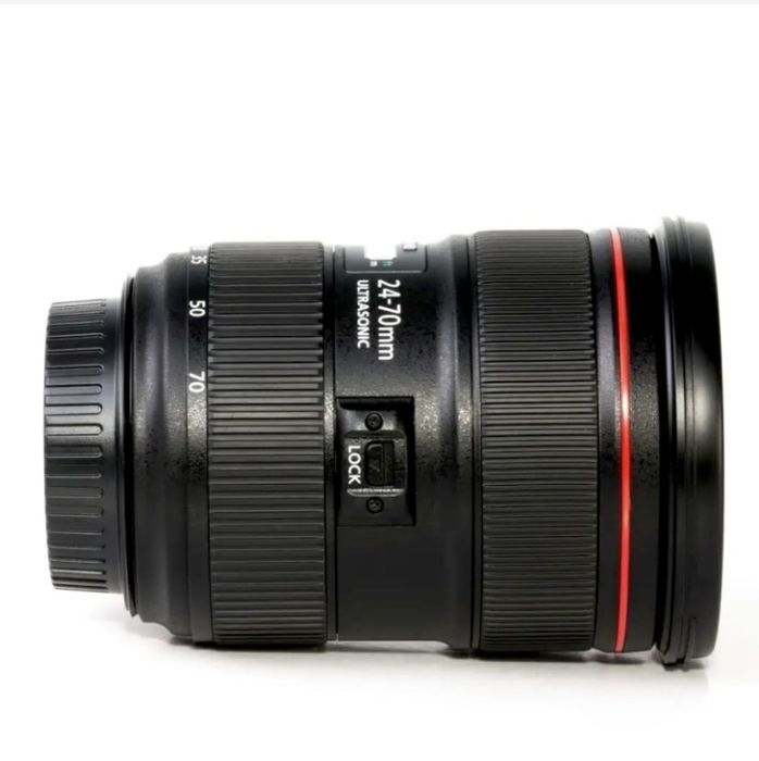 CANON EF 24-70mm f/2.8L II USM (com adaptador EF-EOS R)