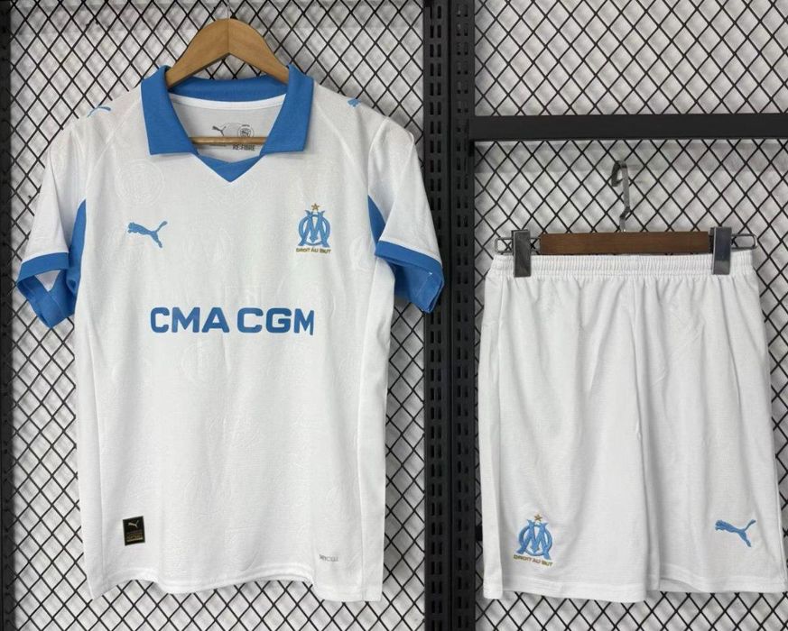 Kit Criança PSG, Marselha, Etc 25/26