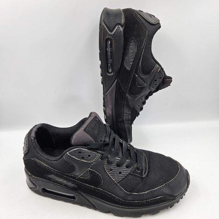 Sneakersy Sportowe Męskie Nike Air Max 90 Czarne Rozmiar 40,5