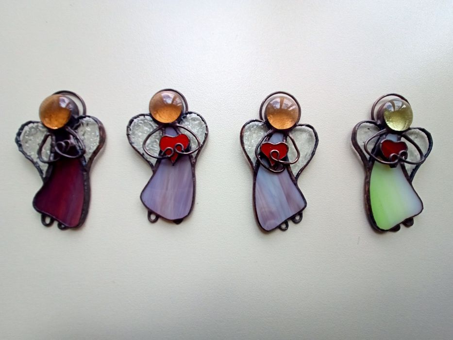 Ангелочек витраж