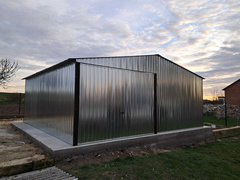 Garaże Blaszane na każdy wymiar. Wiaty Śmietnikowe. Zabudowy na kosze