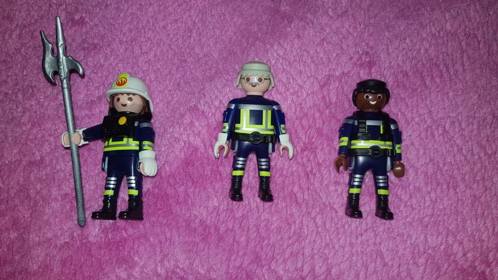 Figurki Lego playmobil strażak/Cena za całość