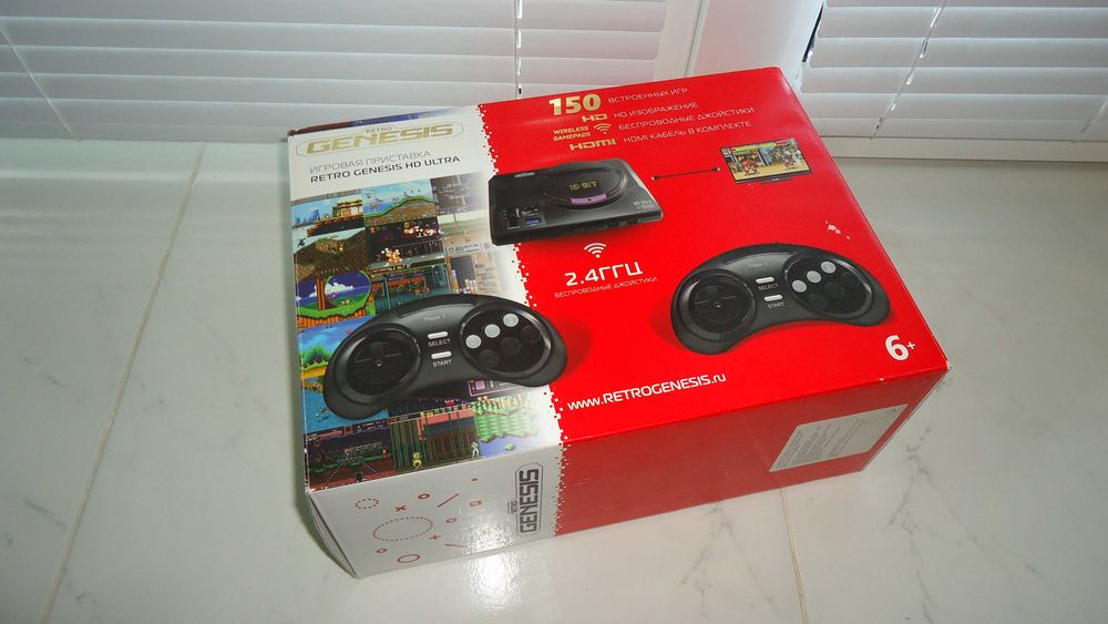 Sega (Retro Genesis) + флеш-картридж