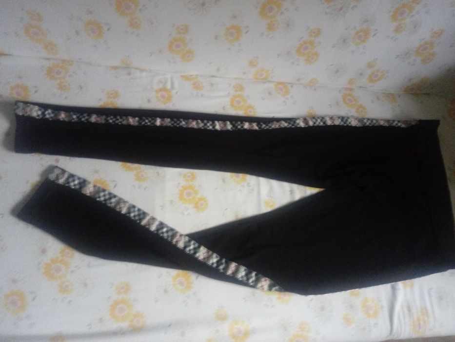 Czarne leginsy - rozmiar S