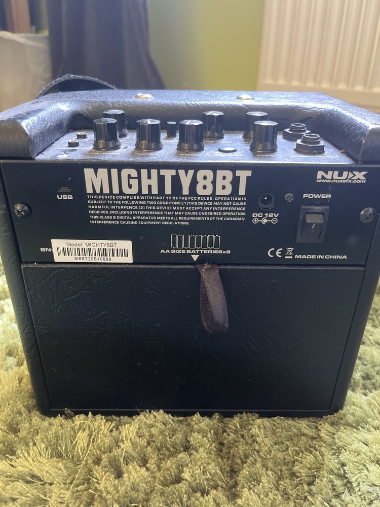 Wzmacniacz Gitarowy NUX Mighty 8 BT - 2 Kanały
