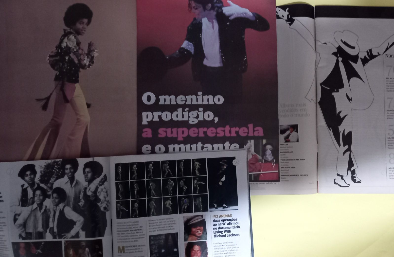 Michael Jackson em capas de revistas 2009