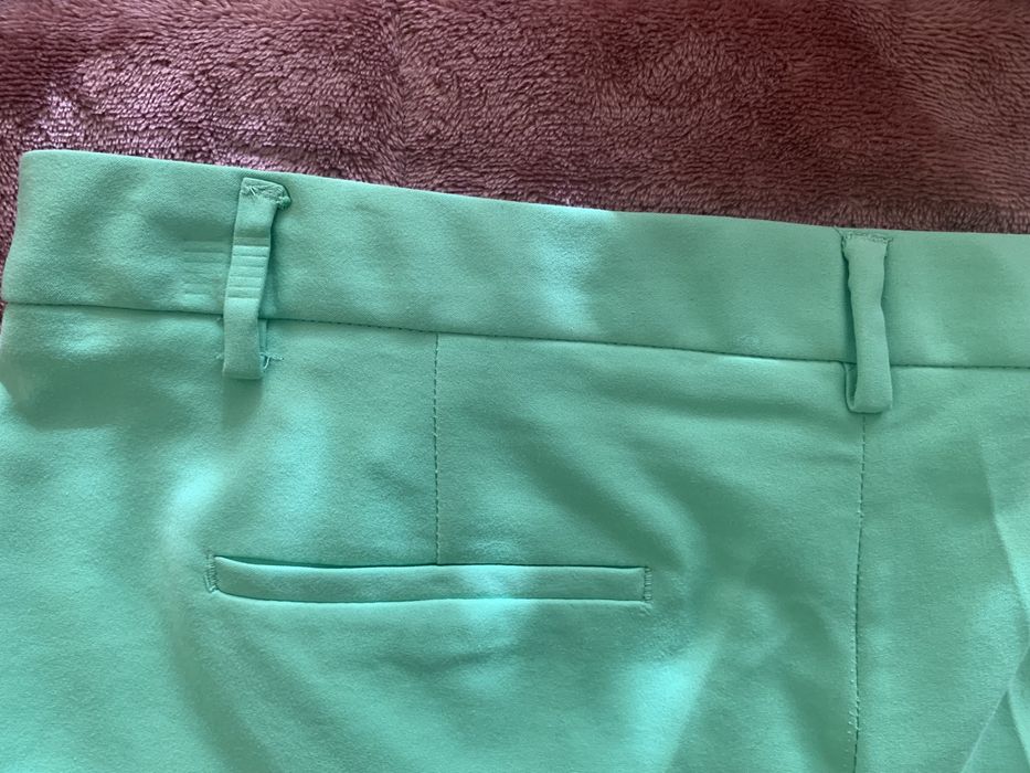 Calções senhora verde-água tamanho L “Zara”