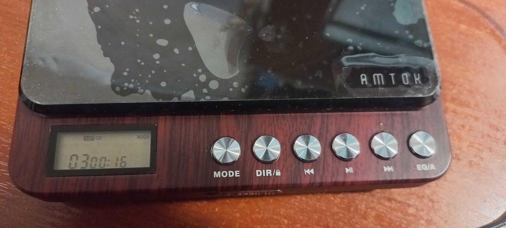 акумуляторний CD MP3 Плеєр AMTOK