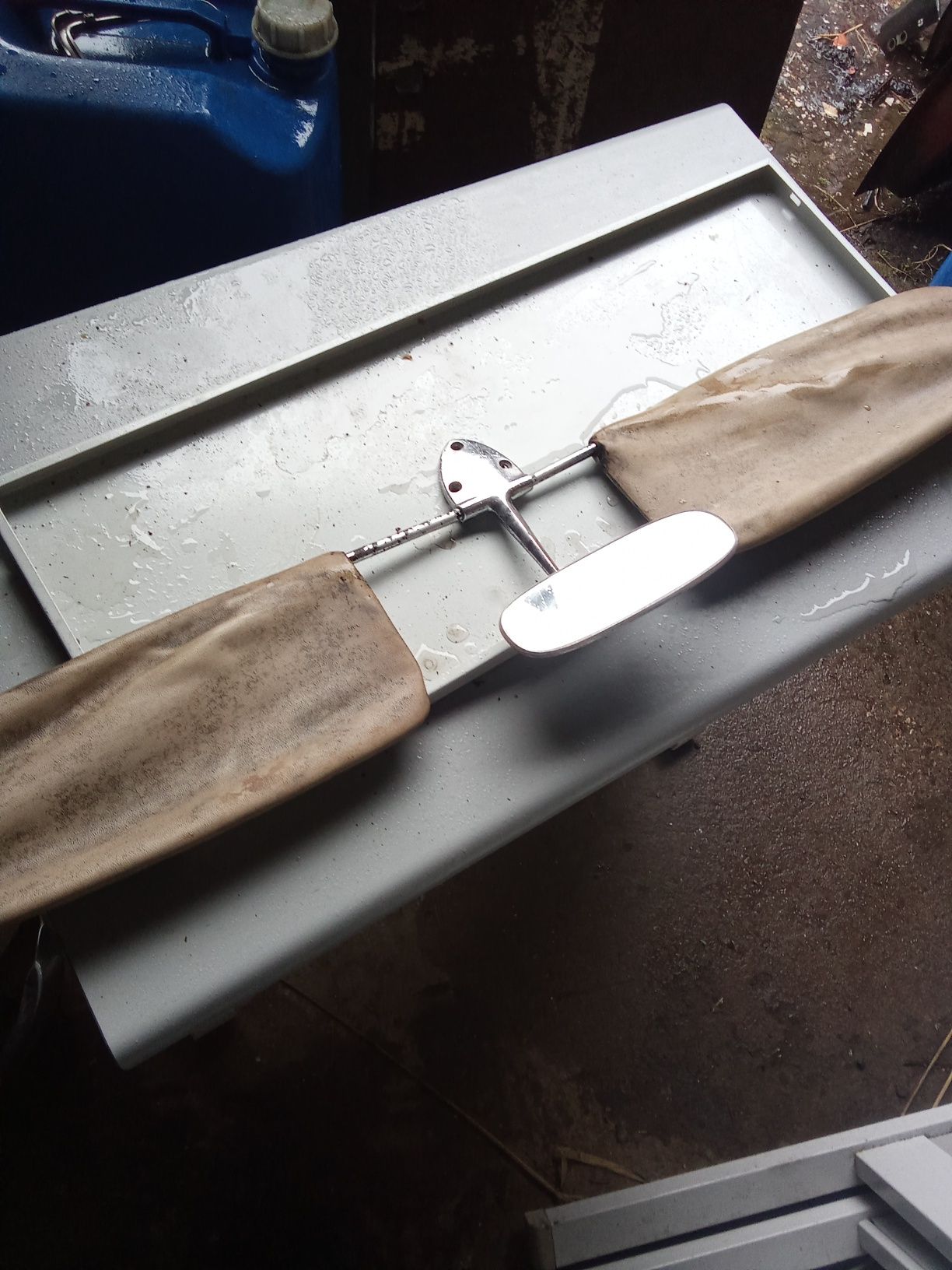 Palas e retrovisor VW Carocha Oval. Farol e farolim