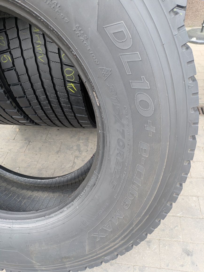 315/70R22.5 Hankook DL10+  e-cube max