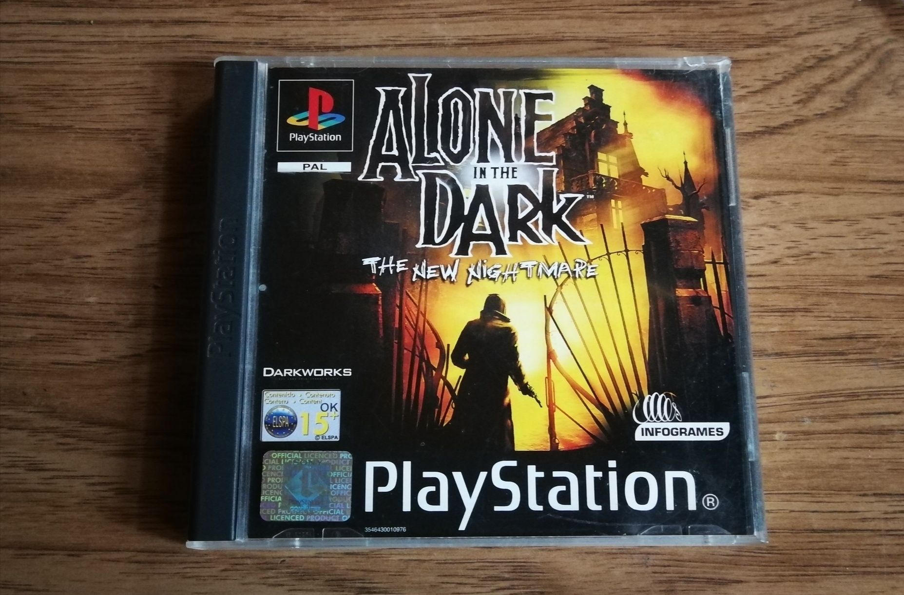 Alone In The Dark Psx PlayStation ANG PAL Unikat