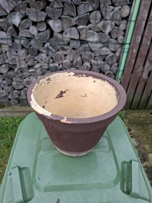 Donica kamionkowa śr 24cm prl