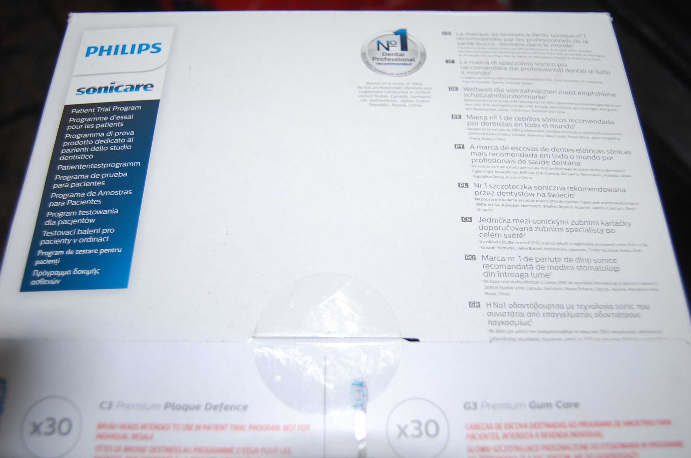 Końcówki Philips Sonicare C3 Premium Plaque Defence