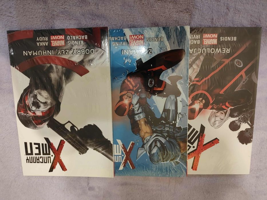 Komiksy Uncanny X-Men tom 1-3