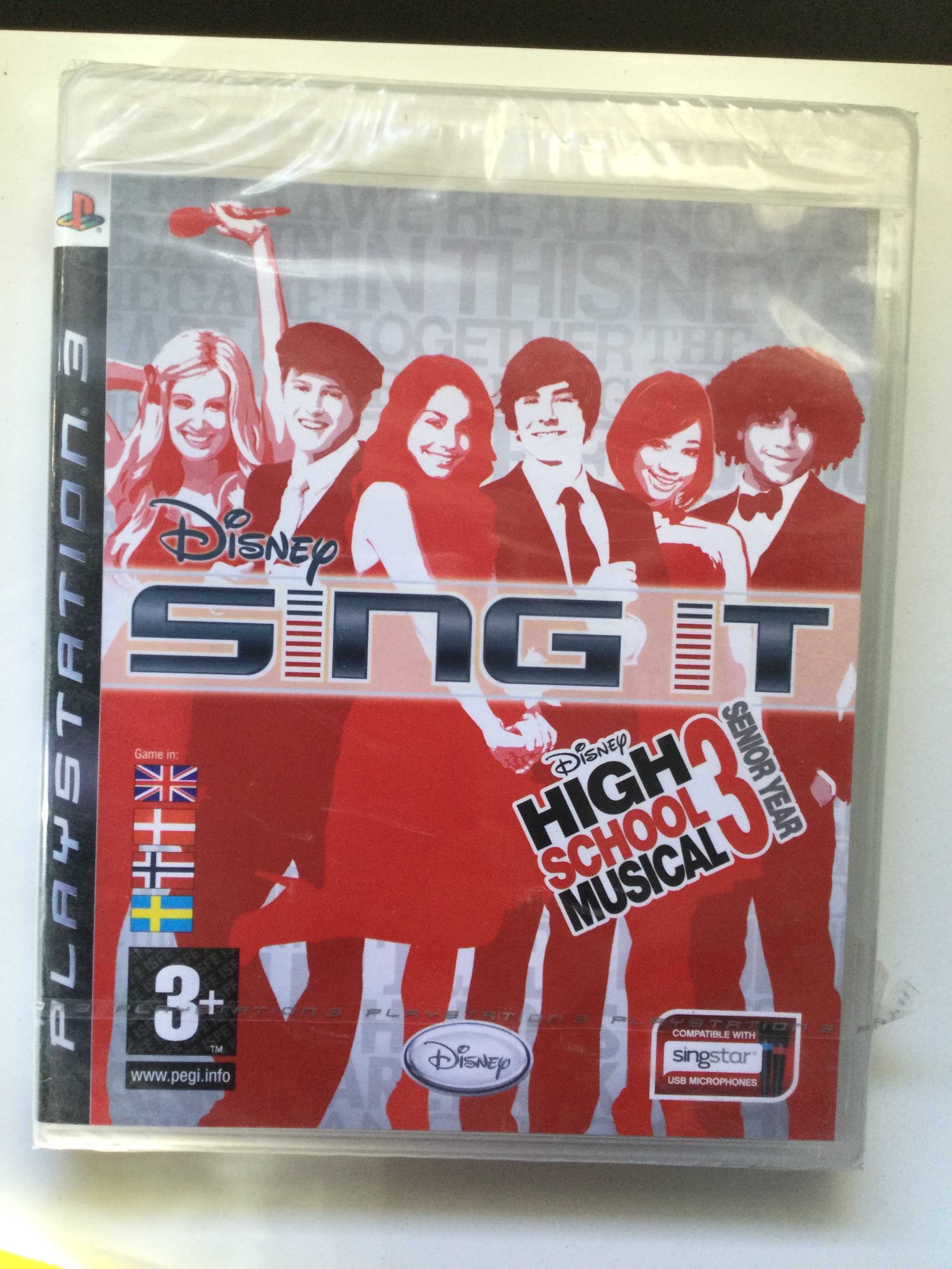 PS3 -Disney Sing It High School Musical 3 (selado)