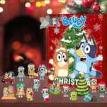24 Bluey Calendário Advento (são bonecos brincar e não chocolates)