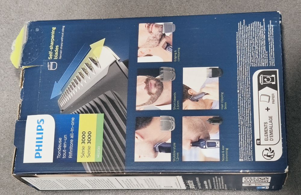 Philips Multigroom Series 3000

model 7 w 1
