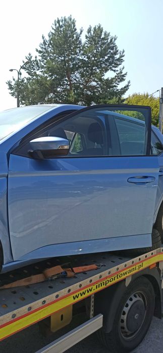 Drzwi błotnik klapa części blacharskie Skoda Fabia 3 2017 kolor