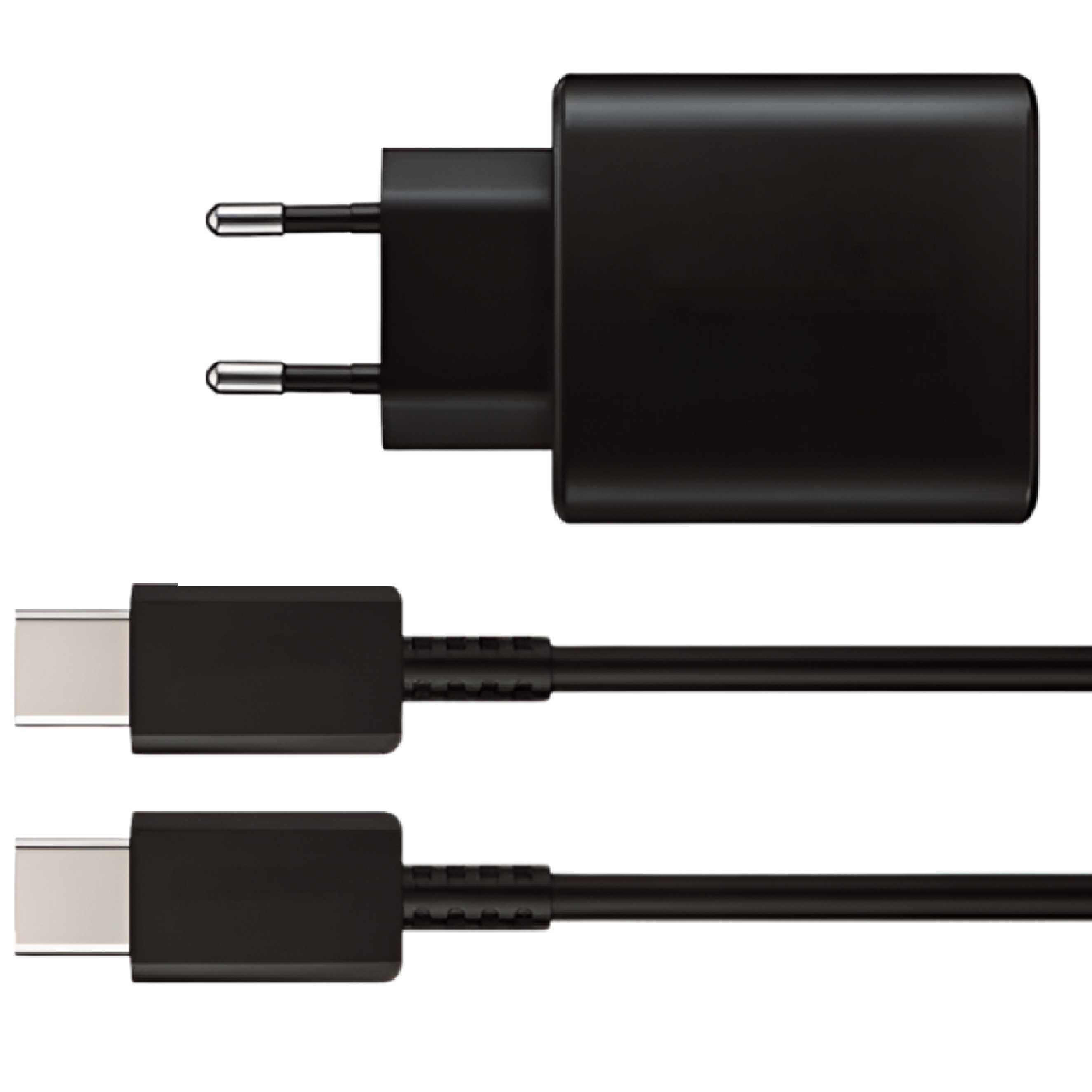 Ładowarka do telefonu sieciowa 25W USB typ C + kabel 1 metr typ C