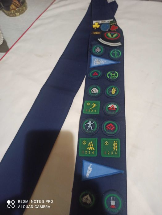 Винтажная повязка для девочек-гидов!Англия!