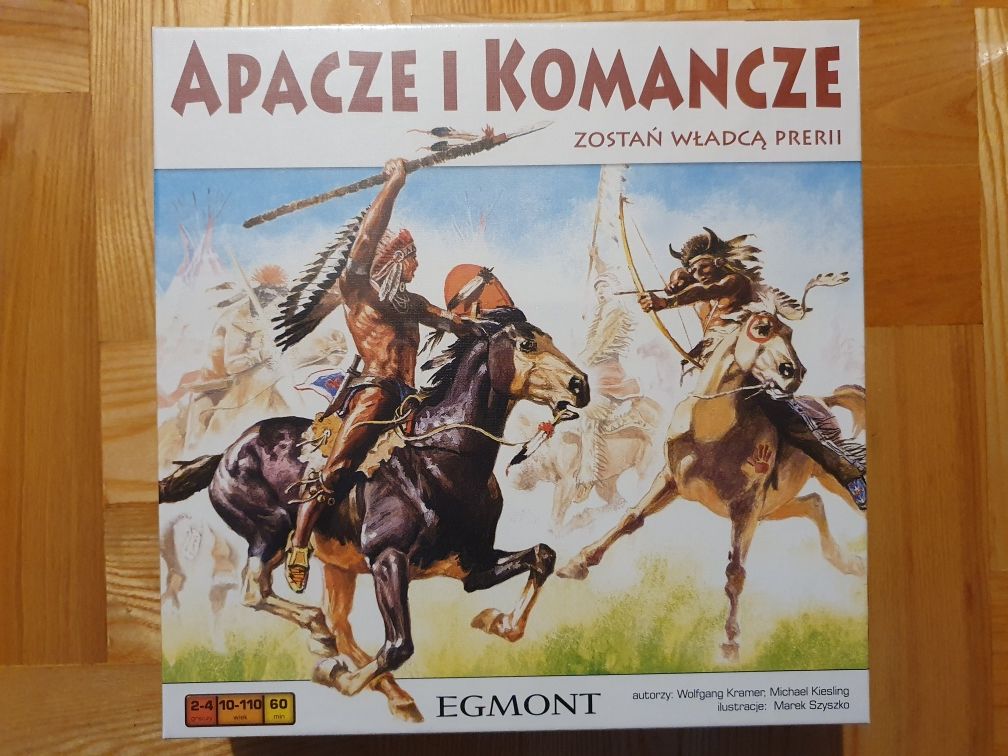 Apache i Komancze Egmont gra