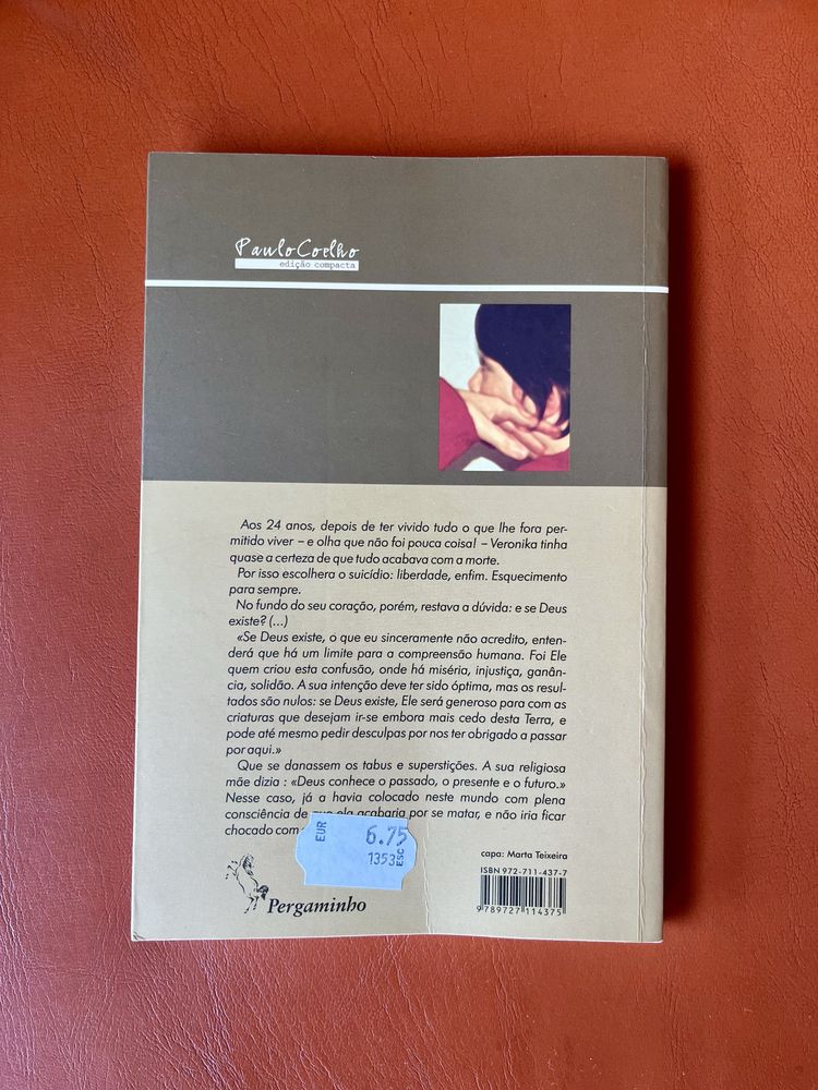 “Veronika Decide Morrer”, Paulo Coelho