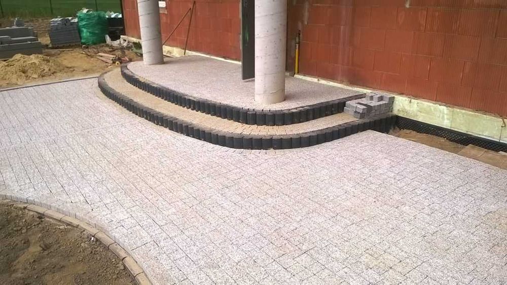 Kompleksowe usługi brukarskie, układanie kostki, brukowanie