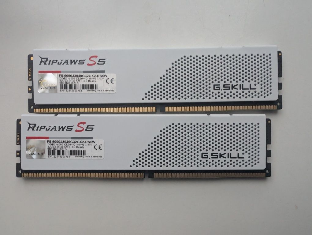 Пам'ять для настільних комп'ютерів G.Skill 64 GB (2x32GB) DDR5 6000