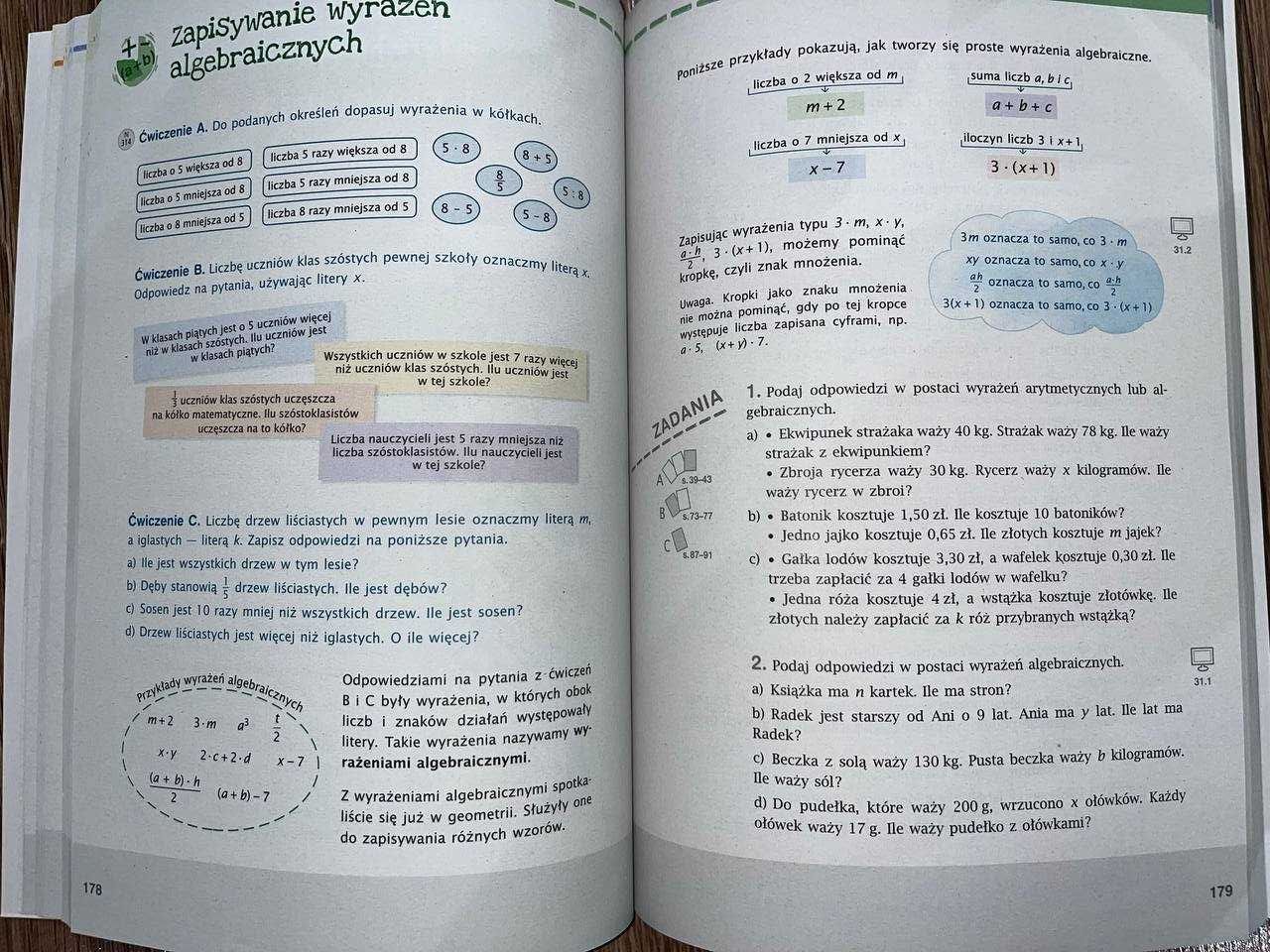 Matematyka z plusem 6 Klasa Wersja dla nauczyciela Odpowiedzi