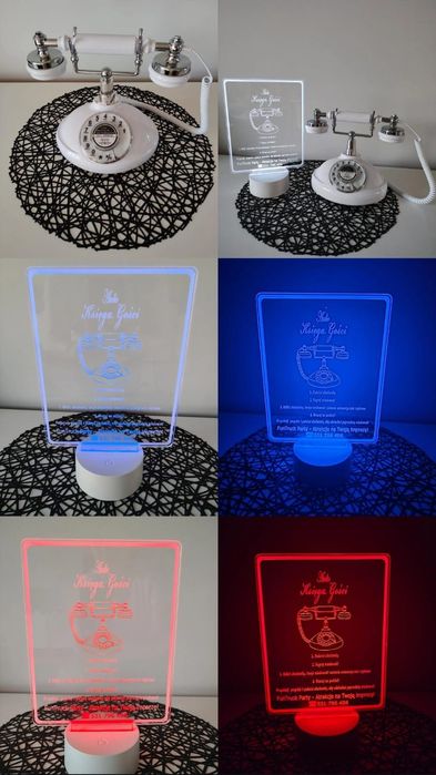 Telefon Życzeń. Pamiątka na lata. Atrakcja. Księga Gości.