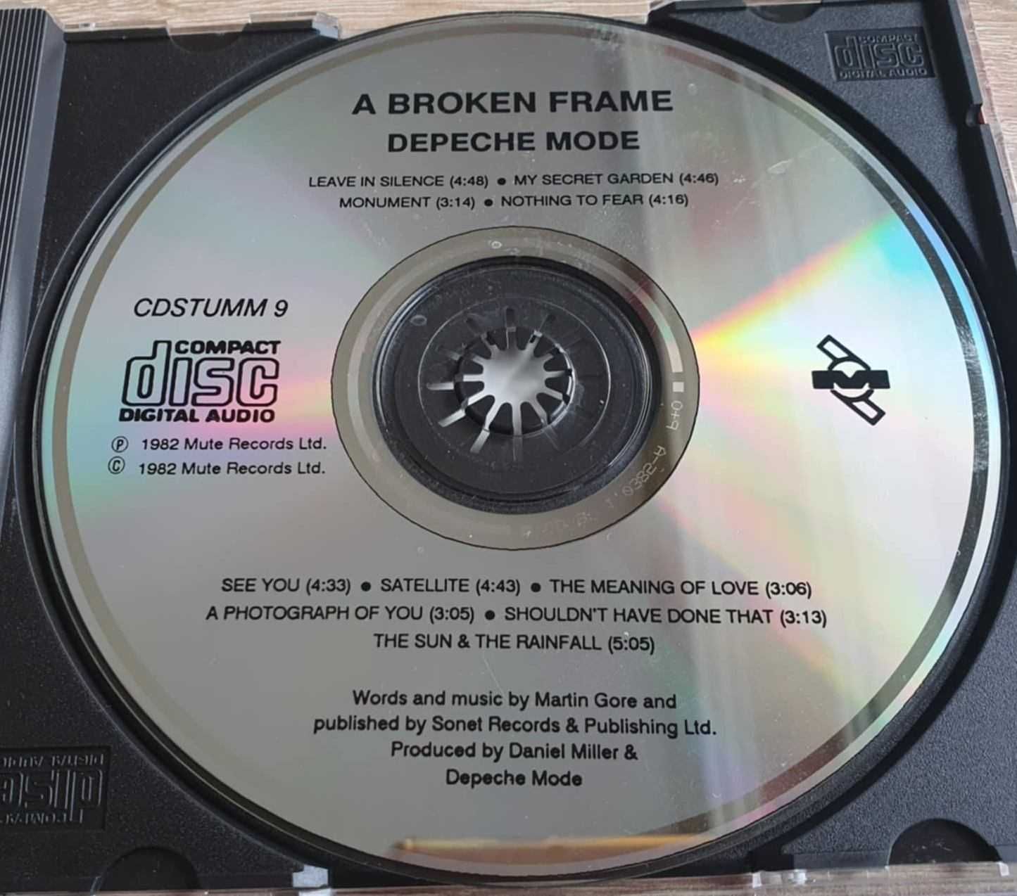 Depeche Mode - A Broken Frame CD wydanie Hong Kong