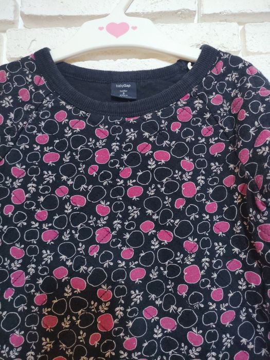 Gruba sukienka na dziewczynkę jesień zima rozmiar 98 Baby Gap