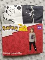 Pidżama chłopięca 98/104 Pokemon piżama długi rękaw