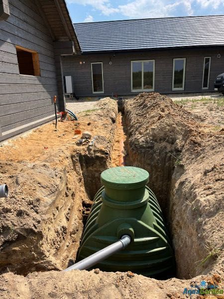 Przydomowa biologiczna drenażowa oczyszczalnia ścieków MONTAŻ BIO-TECH