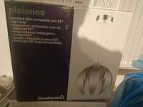 Lampa wisząca GoodHome Pleiones 1-punktowa aluminium