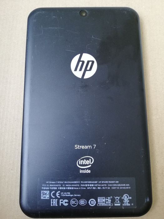 Tablet HP Stream 7 brak systemu
