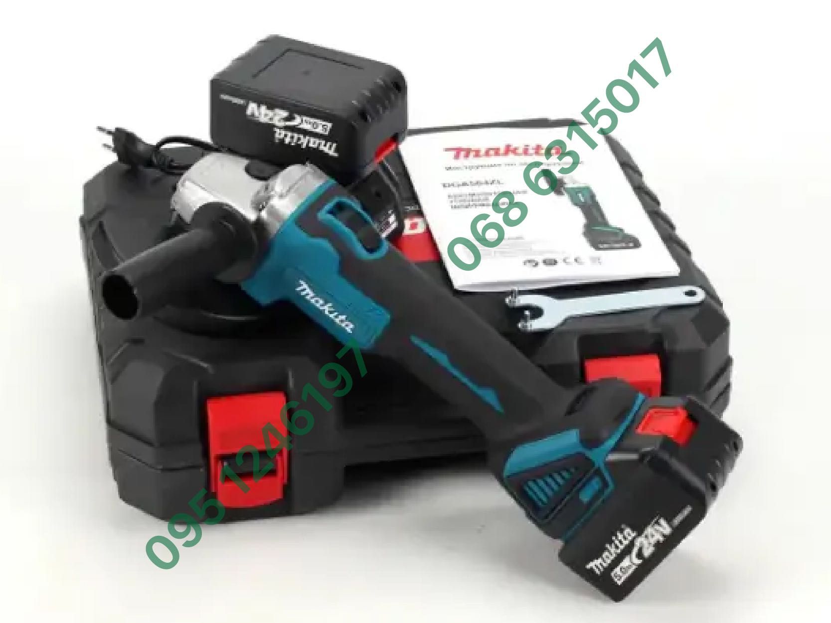 Аккумуляторная болгарка Makita DGA504ZL 24V 5Ah диаметр диска 125 мм