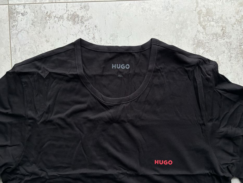 Чоловічий лонгслів Hugo набір 3 шт M,XL,XXL кофта хьюго оригінал бос