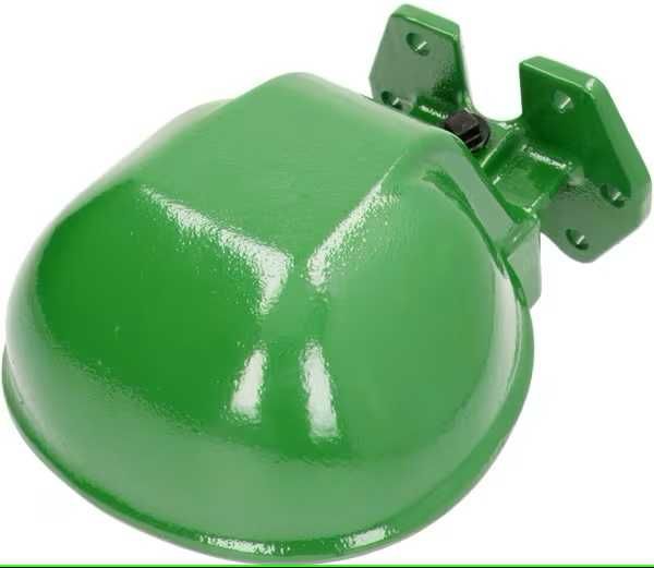 Poidło miskowe żeliwne, z zaworem rurowym, dla bydła i koni, 2,5L