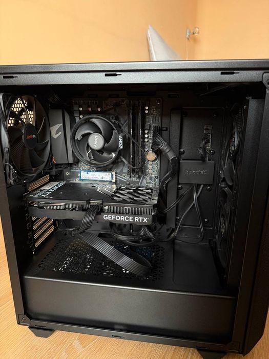 HELLA BLACK ігровий компʼютер (RTX4060, Ryzen 5 5500, Be Quite)