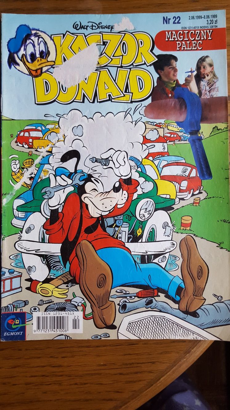 Komiks Kaczor Donald 1999 Nr.22