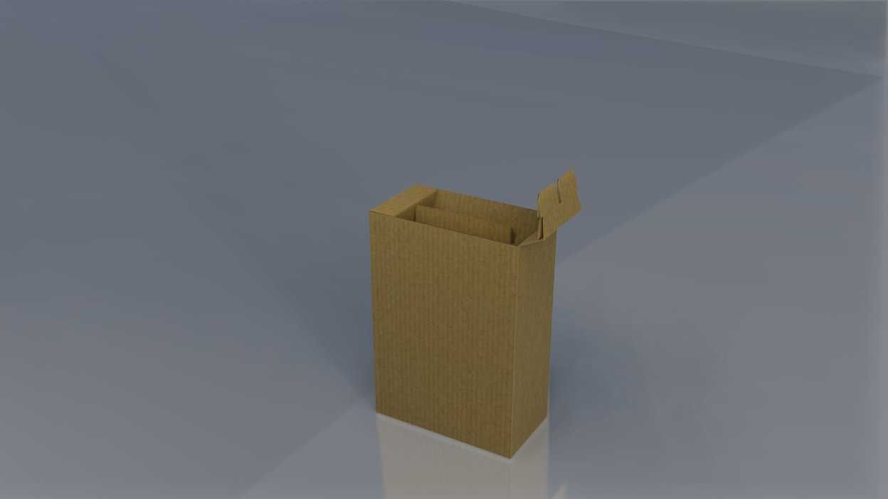 Karton bag in box 3l  z rączką