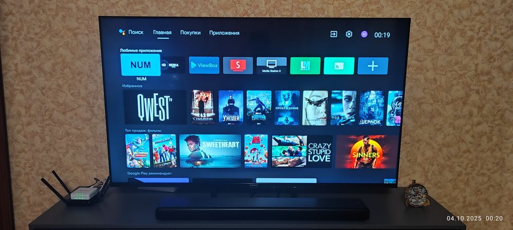 Продам Телевизор б/у Xiaomi Mi TV A2 55" в идеальном состоянии