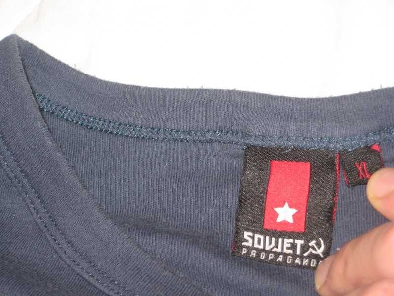 T-shirt długi rękaw klaun sierp i młot Związek Radziecki ZSRR cccp