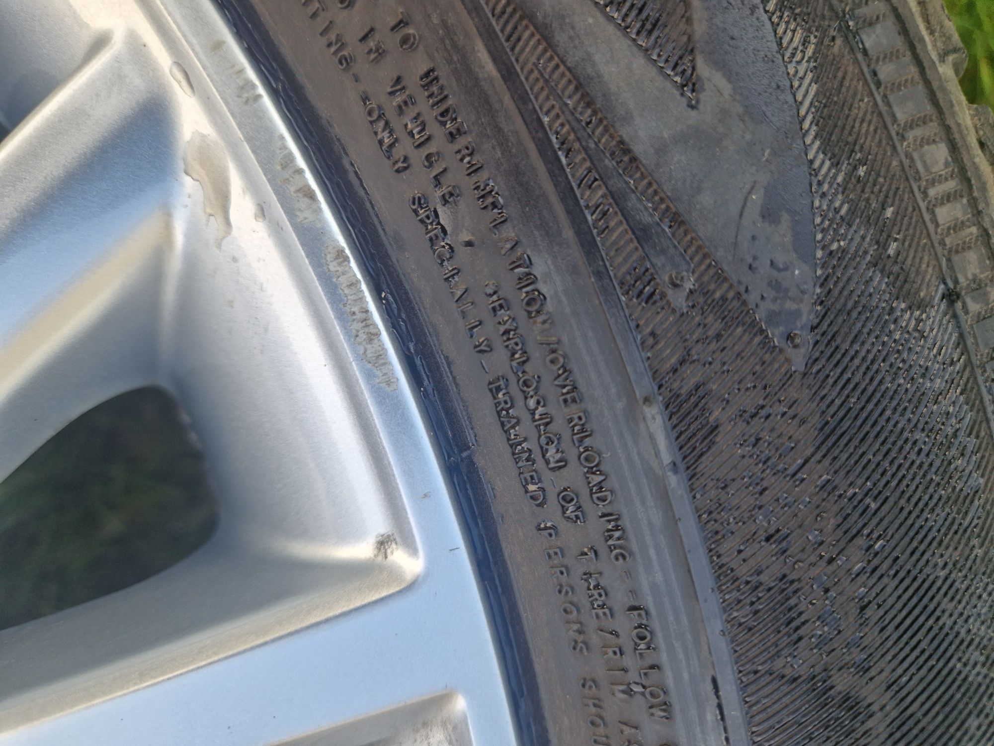 Koła Toyota C-HR 18" ,opony zimowe, czujniki ciśnienia.