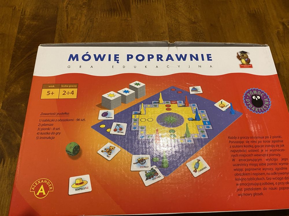 Mówie poprawnie gra logopedyczna