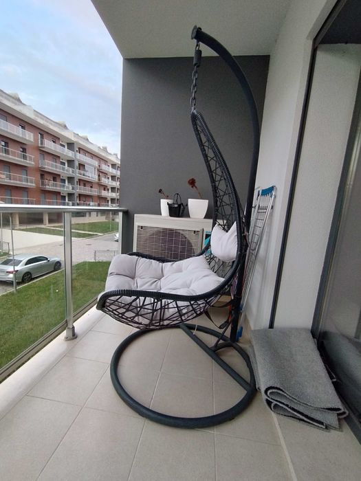 Cadeira Baloiço Ovo para exterior