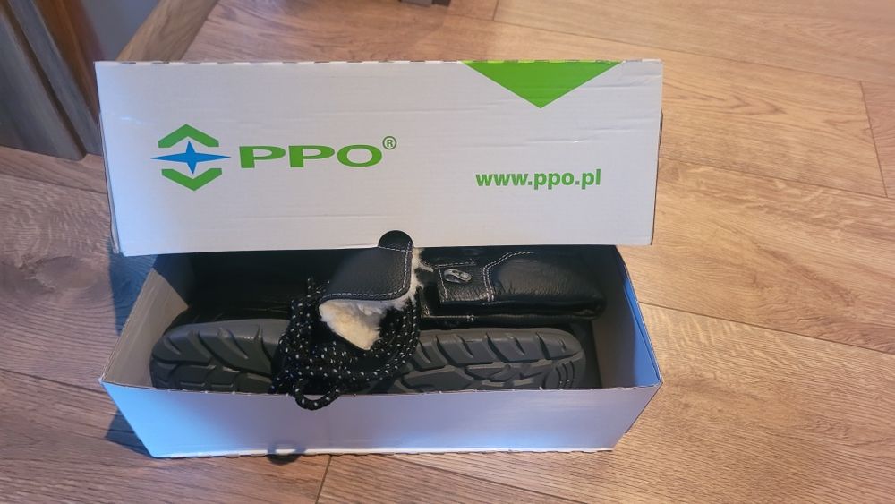 Buty robocze trzewiki ocieplane PPO 0157 S3 r. 43