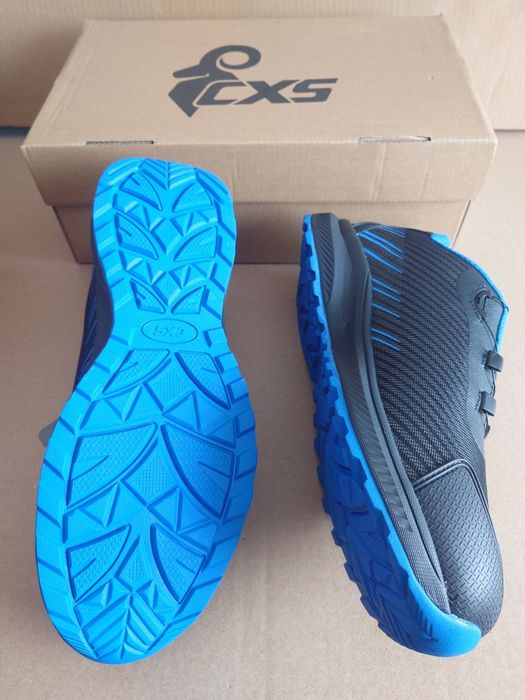 Półbuty robocze r.44 OCHRONNE S1PS przewiewne BUTY BEZ PODNOSKA BOA